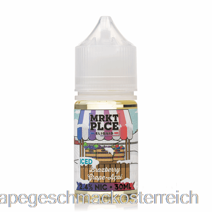 Ice Brazberry Grape Acai – Mrkt-Salze – 30 Ml, 48 Mg Vape-Geschmack